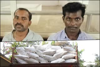 Haveri Police Arrest two people for Illegal sales of urea fertilizer