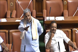 former CM Siddaramaiah spark, former CM Siddaramaiah news, Karnataka session 2022, budget session 2022, ಮಾಜಿ ಸಿಎಂ ಸಿದ್ದರಾಮಯ್ಯ ಕಿಡಿ, ಕಾಂಗ್ರೆಸ್​ ನಾಯಕ ಸಿದ್ದರಾಮಯ್ಯ ಸುದ್ದಿ, ಕರ್ನಾಟಕ ಅಧಿವೇಶನ 2022, ಬಜೆಟ್​ ಕಲಾಪ 2022,