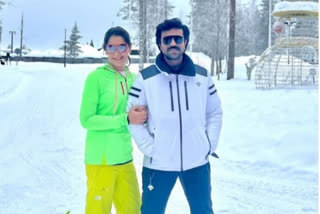 ramcharan with upasana