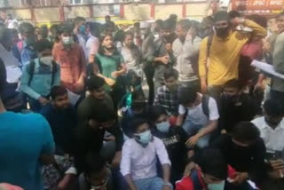 Students ruckus in Ranchi St Xavier College