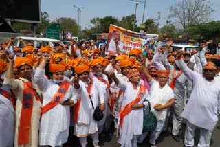 International Womens Day,  Women took out a rally in Ajmer for the release of Asaram