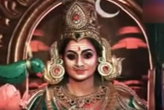 Pondicherry Minister dresses as 'Amman' Godess to celebrate Women's Day