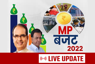 MP Budget 2022 live update on ETV Bharat