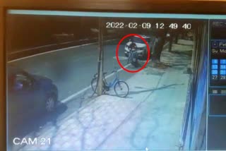 scooter theft cctv footage