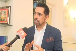 Exclusive: Robert Vadra as MP? Priyanka Gandhi's husband hints at joining Congress  robert vadra joining politics  robert vadra against bjp  റോബര്‍ട്ട് വാദ്ര രാഷ്ട്രീയ പ്രവേശനം  റോബര്‍ട്ട് വാദ്രയുടെ ബിജെപിക്കെതിരായ ആരോപണം  കോണ്‍ഗ്രസ് രാഷ്ട്രീയം