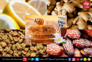 How is Honey good for overall health  what combinations of honey are good for health  medicinal benefits of honey  ஆரோக்கியத்தில் தேனின் பங்கு  தேனின் நன்மைகள்  இதற பொருள்களுடன் தேனின் தன்மை  எலுமிச்சையுடன் தேன்  உலர் பேரீச்சம்பழம் மற்றும் தேன்  வெந்தையத்துட தேன்