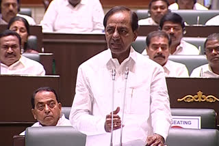 CM KCR Speech in assembly sessions on employment in telangana