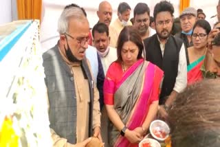 Union Minister Meenakshi Lekhi lays foundation stone for multi level parking