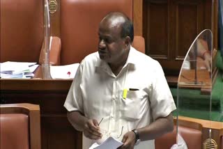 HD Kumaraswamy spoke on Mekedatu project in session