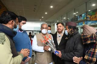 CM Bhupesh Baghel reached Dehradun