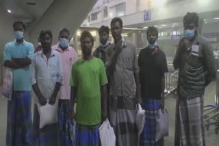 29 Tamil Nadu fishermen arrested by Sri Lankan Navy have been released and brought to Chennai  இலங்கை சிறையில் இருந்து தமிழ்நாடு வந்த மீனவர்கள் : என்று தீரும் அவர்கள் துயரம் ?