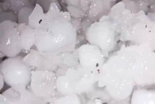 heavy hail in ujjain