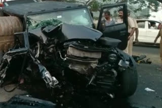 DMK MP NR Elango's son died in car accident