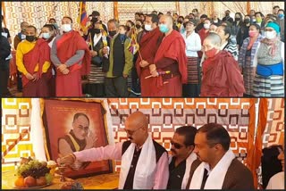 Tibetan uprising day in mandi