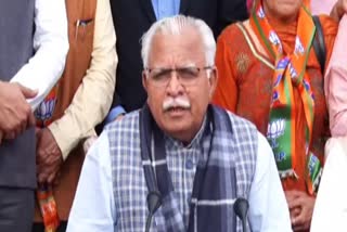 Manohar lal Statement on BJP victory in assembly elections