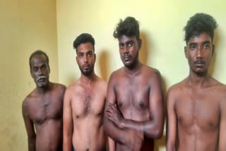 cannabises smuggling  four arrested for cannabises smuggling  cannabises smuggling in Tiruvallur  cannabises smuggling Andhra to Madurai  கஞ்சா கடத்தல்  கஞ்சா கடத்தல் நான்கு பேர் கைது  திருவள்ளூரில் கஞ்சா கடத்தல்  ஆந்திராவில் இருந்து மதுரைக்கு கஞ்சா கடத்தல்