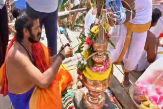 semmuni karuppu temple festival  temple festival  consecration  maha consecration  maha consecration in semmuni karuppu temple  semmuni karuppu temple maha consecration  Kumbhabhishekham  maha Kumbhabhishekham  sivagangai semmuni karuppu temple  sivagangai semmuni karuppu temple festival  மகா கும்பாபிஷேகம்  சிவகங்கை ஸ்ரீ செம்முனி கருப்பு ஆலயம்  செம்முனி கருப்பு ஆலயம் கும்பாபிஷேகம்  கோயில் திருவிழா  செம்முனி கருப்பு கோயில் திருவிழா