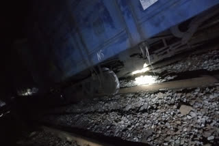 Goods Train Derails in Koraput, Koraput news,  Train Derails in Koraput Odisha, ಹಳಿ ತಪ್ಪಿದ ಗೂಡ್ಸ್​ ರೈಲು, ಕೊರಾಪುತ್​ನಲ್ಲಿ ಹಳಿ ತಪ್ಪಿದ ರೈಲು, ಒಡಿಶಾದಲ್ಲಿ ಹಳಿ ತಪ್ಪಿದ ರೈಲು,