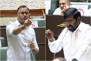 minister Jagadish reddy vs mla rajagopal reddy