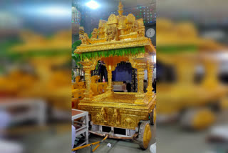 Yadadri Golden chariot