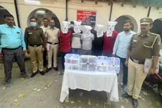 Five robbers of Sonu Dariyapur gang going to Manali to have fun arrested