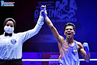 Asian Youth and Junior Boxing Championships  Asian Youth  Junior Boxing Championships  Vishwanath Suresh  Anand Yadav  एशियाई युवा और जूनियर मुक्केबाजी  विश्वनाथ  आनंद  Sports News  खेल समाचार