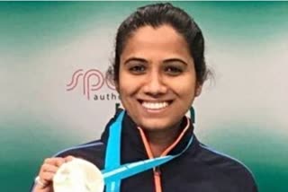 National Shooting  Meghna Sajjanar  women 10m air rifle trial  राष्ट्रीय शूटिंग  मेघना सज्जनर  10 मीटर एयर राइफल ट्रायल  Sports News  खेल समाचार  मेहुली घोष  Mehuli Ghosh