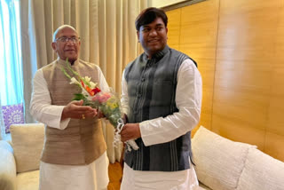 Saryu Rai met Bihar Minister Mukesh Sahni