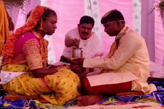 The young man married transgender in badradri kothagudem district