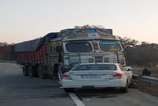 road accident on Katghora Ambikapur National Highway