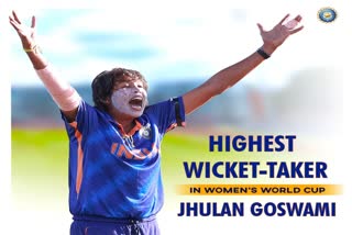 Jhulan Goswami becomes highest wicket-taker in Women's World Cup history