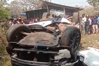 odisha mla prashant jagdev rammed the vehicle into crowd
