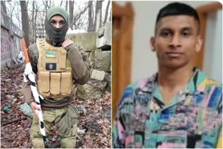 tamil nadu student joins ukrainian army  Indian student joins ukrainian army  sainikesh ravichandran ukraine army  indian student ukraine army father response  യുക്രൈന്‍ സൈന്യത്തില്‍ ഇന്ത്യന്‍ വിദ്യാര്‍ഥി  തമിഴ്‌നാട് വിദ്യാര്‍ഥി യുക്രൈന്‍ സൈന്യത്തില്‍ ചേര്‍ന്നു  സൈനികേഷ് രവിചന്ദ്രൻ യുക്രൈന്‍ സൈന്യം