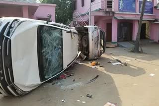 Election Violence: ବେଗୁନିଆରେ ଗାଡି ଭଙ୍ଗାରୁଜା, ପ୍ରତିବାଦରେ ରାସ୍ତାରୋକ