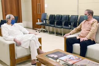 British Deputy High Commissioner meet CM Naveen Patnaik