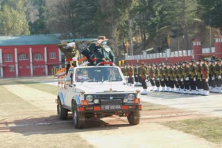 Kumaon Regiment oath in ranikhet