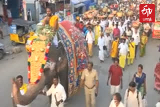 கோலகலமாக தொடங்கிய சமயபுரம்  மாரியம்மன் கோயில்