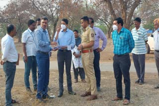 Solapur Collector Milind Shambharkar Visit Palkhi Tal over Ashadhi Yatra 2022