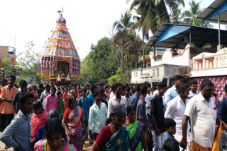 Sirupuliyur Sri Krupa Samudhra Permual Temple  Sri Krupa Samudhra Permual Temple car festival  thiruvarur nannilam temple car festival  சிறுபுலியூர் கிருபா சமுத்திர பெருமாள் கோயில்  சிறுபுலியூர் கிருபா சமுத்திர பெருமாள் கோயில் தேர் திருவிழா  திருவாரூர் நன்னிலம் கோயிலில் தேர் திருவிழா