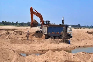 sand excavations