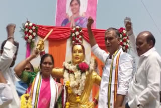 Harish rao in Medak tour: