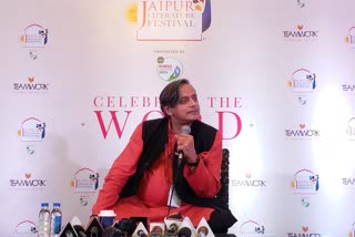 Shashi Tharur in Jlf