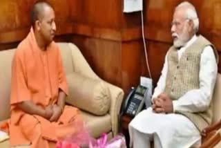Yogi meets Prime Minister Modi to discuss new UP cabinet