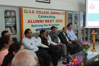 alumni meet organized in sd college barnala