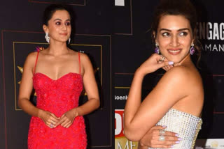 Ananya, Kiara, Taapsee and others stun at award gala,ಹಲೋ ಹಾಲ್ ಆಫ್ ಫೇಮ್ ಅವಾರ್ಡ್ಸ್ 2022,ಬಾಲಿವುಡ್​ ನಟಿಯ ದಿಗ್ಭ್ರಮೆಗೊಳಿಸುವ ಪೋಸ್​ಗಳು