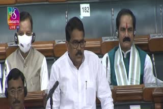 BJP MP Chunni Lal Sahu in Lok Sabha