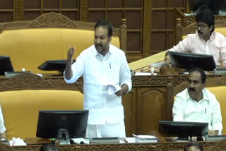 PC Vishnunath in the Assembly  PC Vishnunath in the Assembly against K Rail Project  കെ ഗുണ്ടായിസം  കെ റെയിലിനെതിരെ പിസി വിഷ്ണുനാഥ് നിയമസഭയില്‍