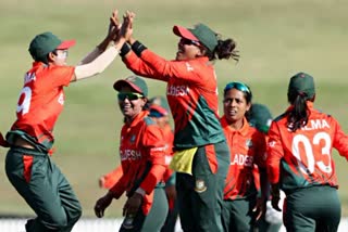 Bangladesh beat Pakistan  Bangladesh vs Pakistan  Women World Cup  महिला विश्व कप  बांग्लादेश बनाम पाकिस्तान  खेल समाचार  बल्लेबाज सिदरा अमीन  Sports News In Hindi  Cricket News