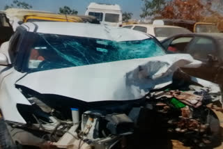 Road accident in Jaipur