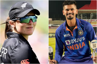 Shreyas Iyer named ICC 'Player of the Month'  amelia kerr  bcci  newzealand cricket board  icc women's worldcup 2022